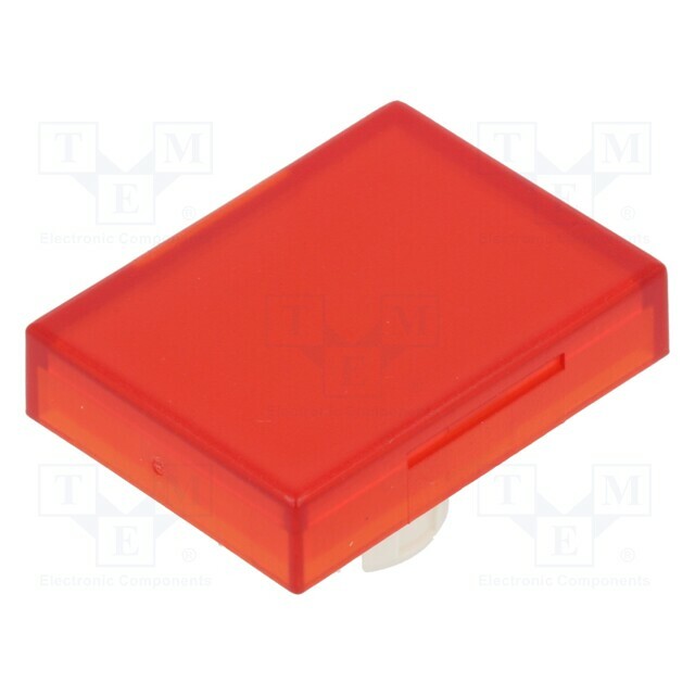 EAO Actuator lens; 22mm; 61; red