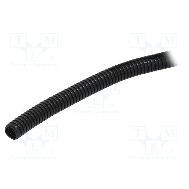 Protective tube; Size: 10; polyamide; black