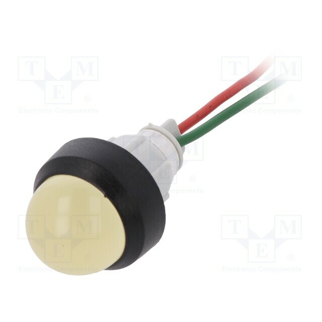 POLAM-ELTA Indicator: LED; prominent; yellow; 24VDC