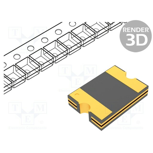 BOURNS Fuse: PTC polymer; SMD; 1