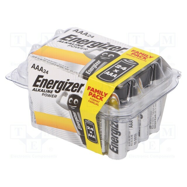 ENERGIZER Battery: alkaline; AAA; 1.5V
