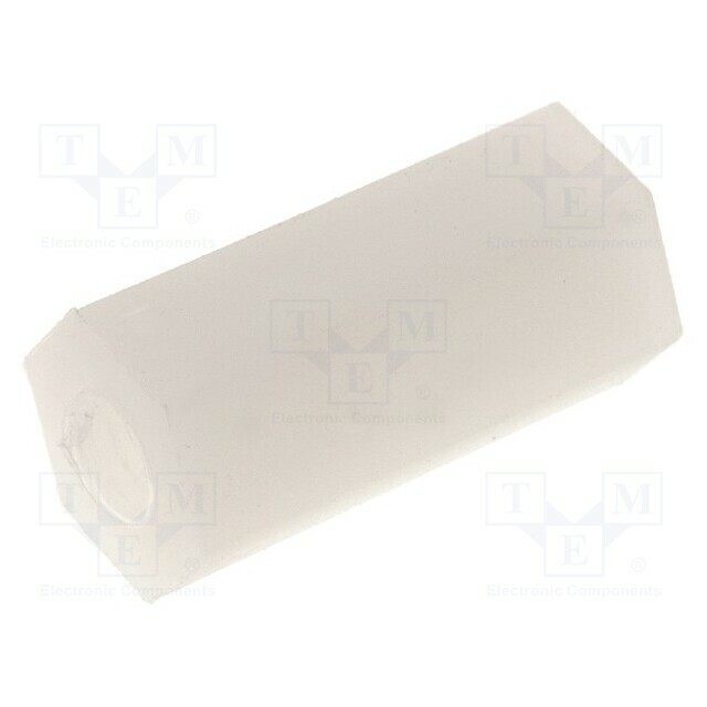 FIX&FASTEN Screwed spacer sleeve; hexagonal; polyamide