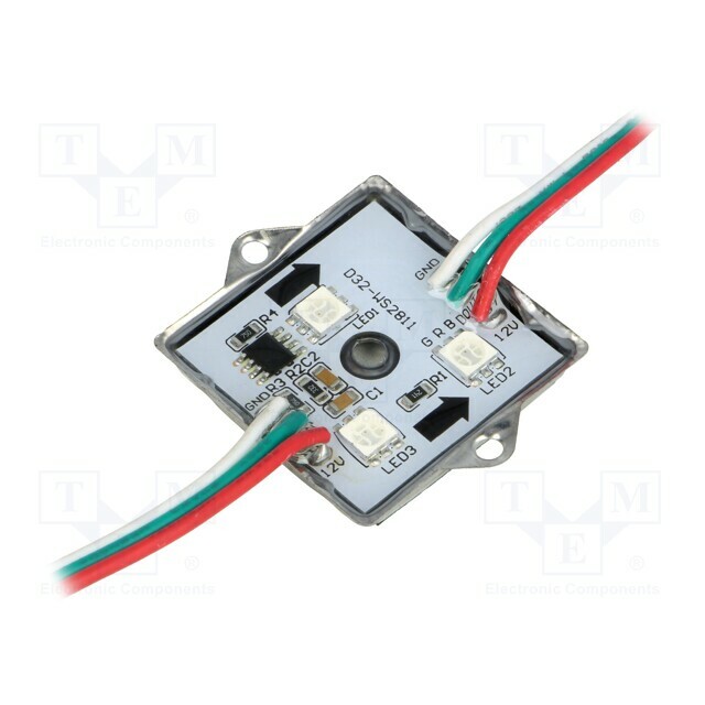 WORLDSEMI LED; RGB; 150°; No.of