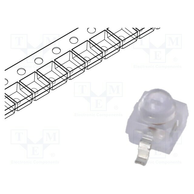 VISHAY LED; yellow; SMD; Gull wing