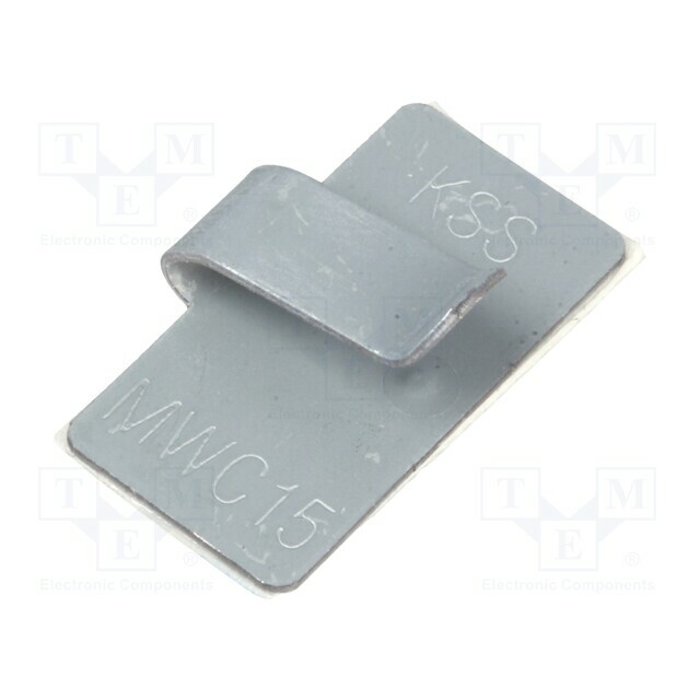 KSS WIRING Self-adhesive cable holder; metal