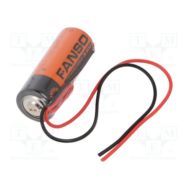 Battery: lithium; 18505; 3.6V; 3500mAh