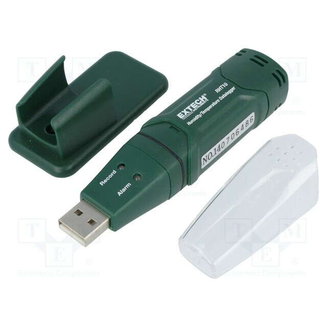 EXTECH Data logger; temperature,humidity; ±1°C
