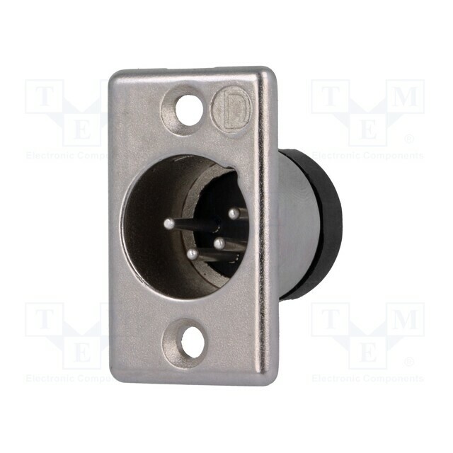 DELTRON Connector: XLR; socket; male; 10A