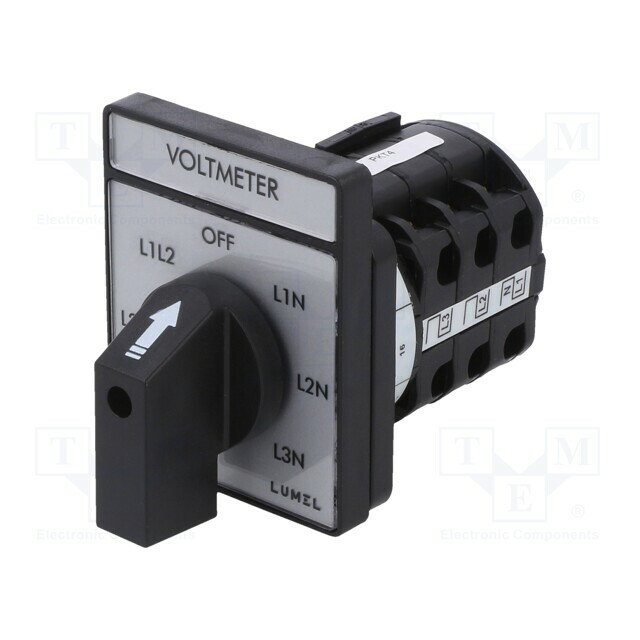 LUMEL Switch: voltmeter cam switch; Stabl
