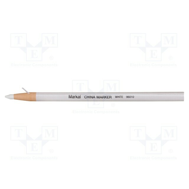 Marker: pencil; white; CHINA MARKER; Tip: