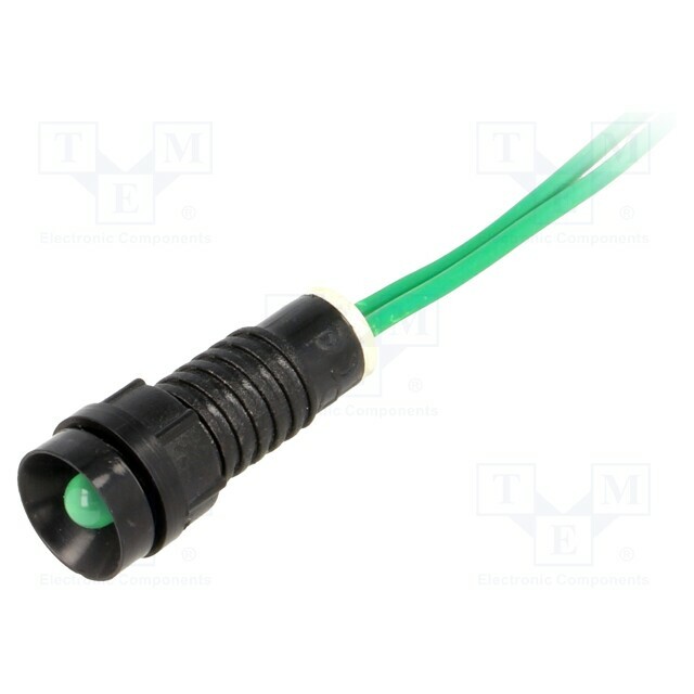 POLAM-ELTA Indicator: LED; recessed; green; 230VAC