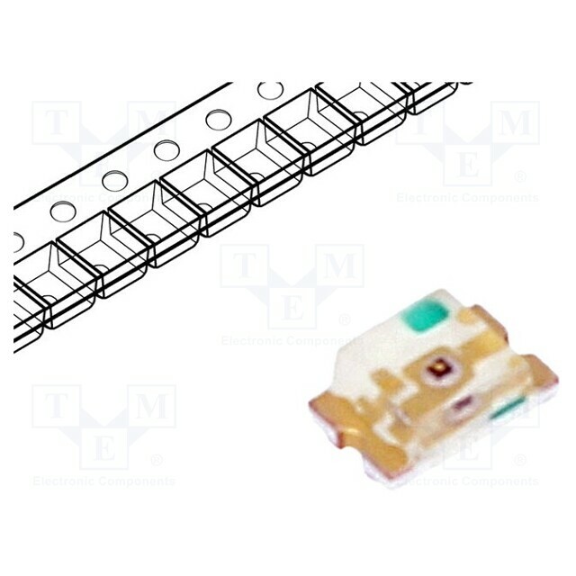 LITEON LED; red; SMD; 0805; 18÷54mcd