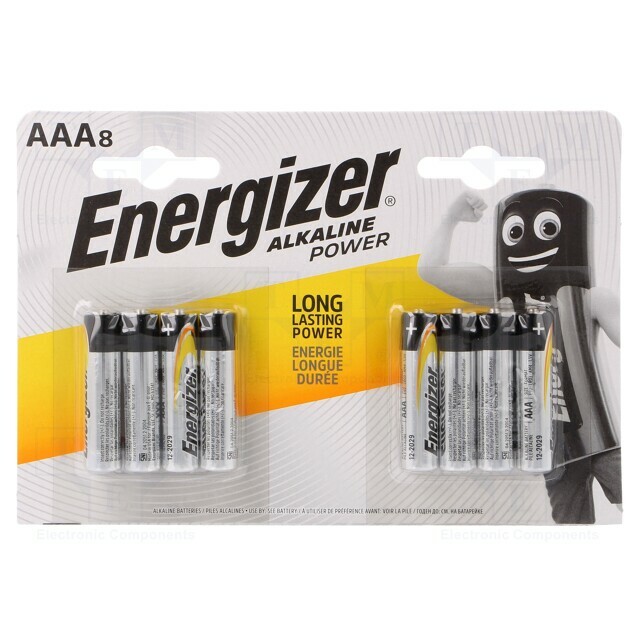 ENERGIZER Battery: alkaline; AAA; 1.5V