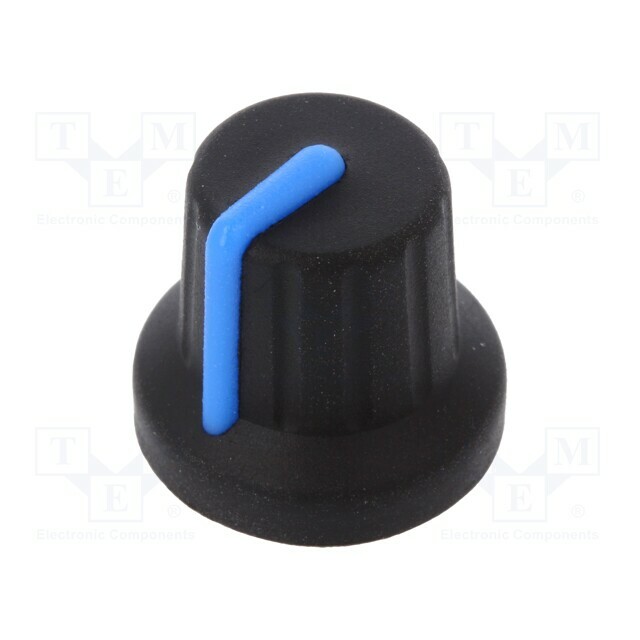 CLIFF Knob; with pointer; rubber,plastic