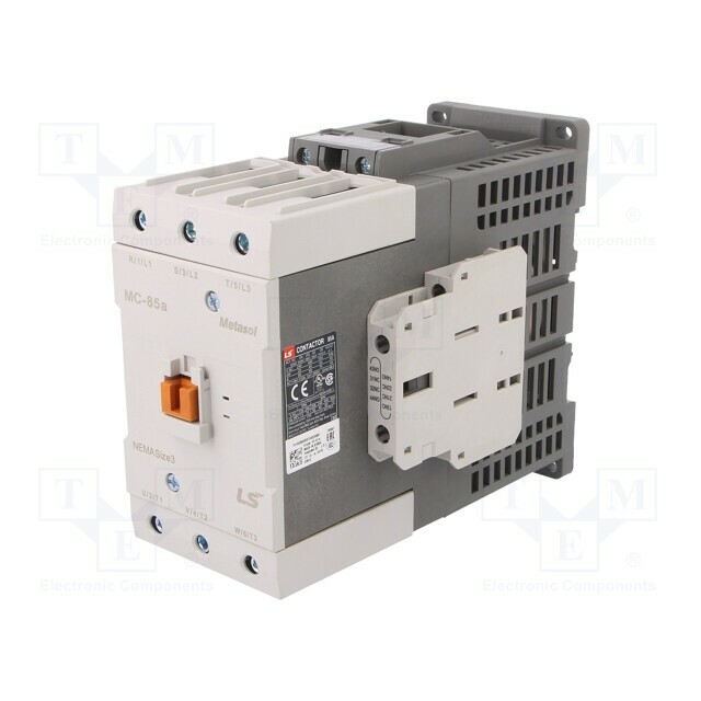 LS ELECTRIC Contactor: 3-pole; NO x3
