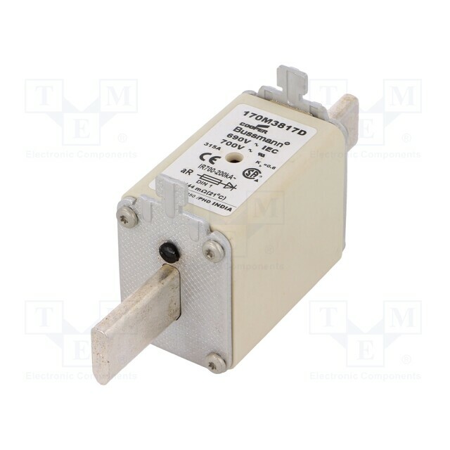 BUSSMANN Fuse: fuse; NH1; ceramic,industrial
