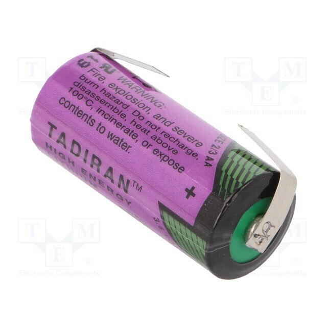 TADIRAN Battery: lithium (LTC); 2/3AA,2/3R6