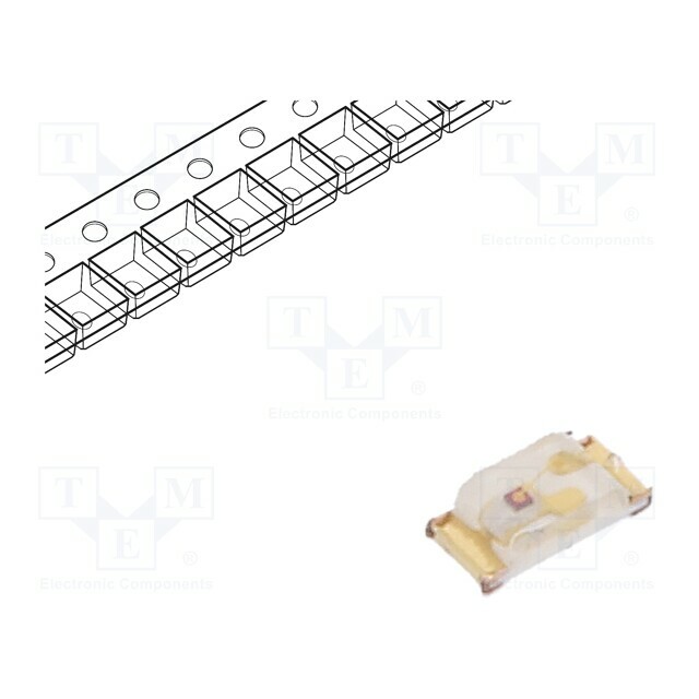 KINGBRIGHT ELECTRONIC LED; red; SMD; 0603