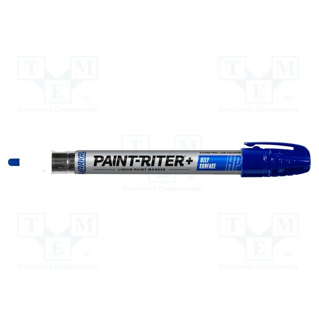Marker: with liquid paint; blue; PAINTRITER+