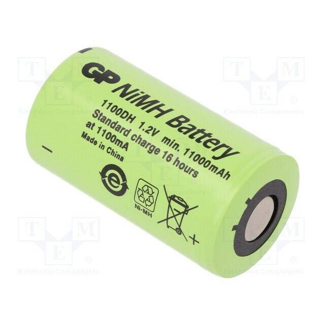 Re-battery: Ni-MH; D; 11000mAh; 1.2V