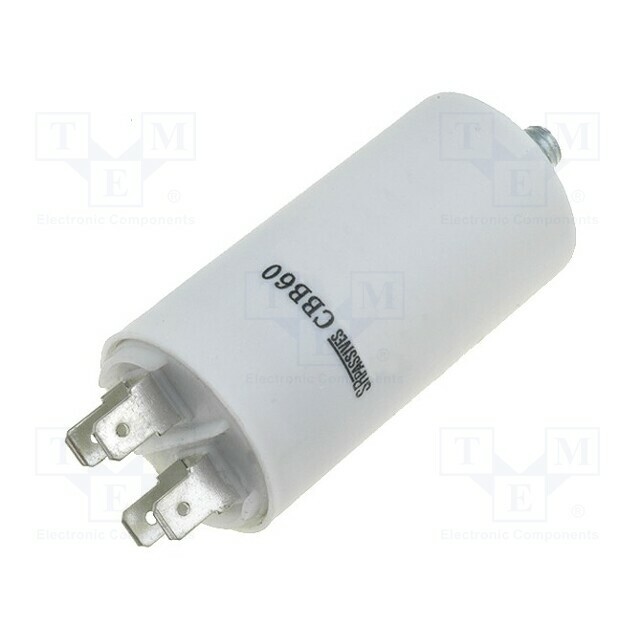SR PASSIVES Capacitor: polypropylene; motors, run
