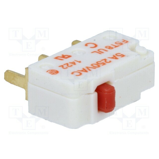 SAIA-BURGESS Microswitch SNAP ACTION; 5A/250VAC; without