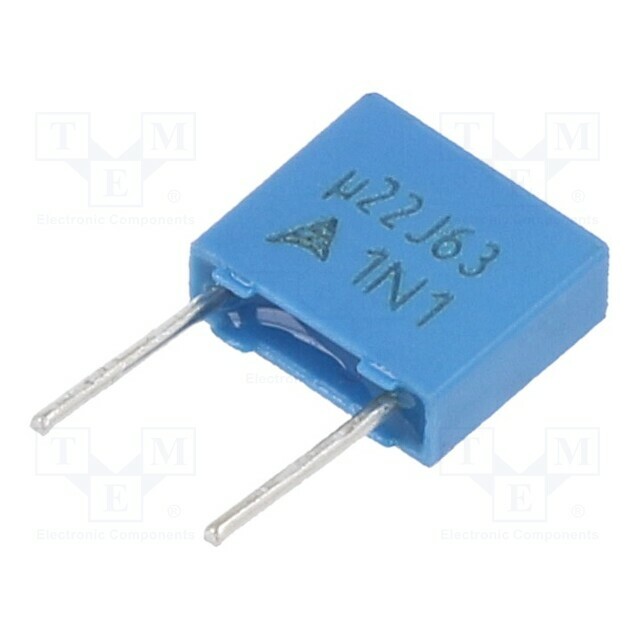 TDK Capacitor: polyester; 220nF; 40VAC; 63VDC