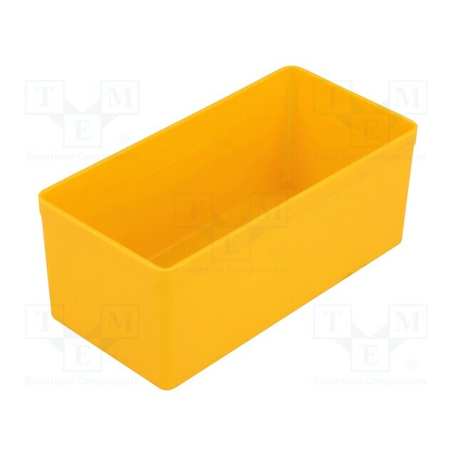 ALLIT AG Box; polystyrene; yellow; 54x108x45mm