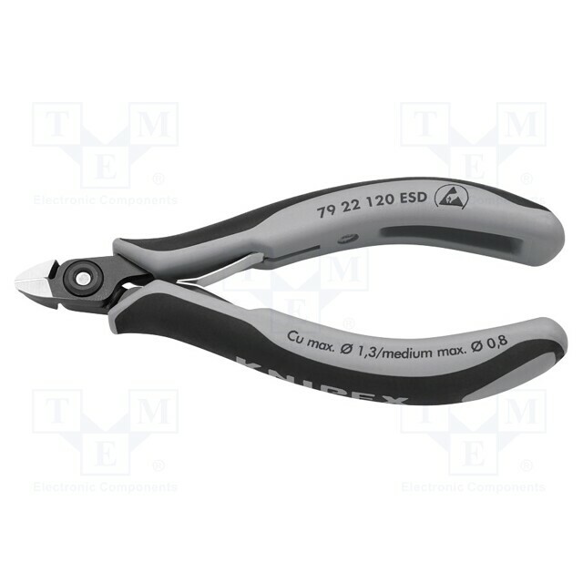 KNIPEX Side,cutting,precision; ESD; 125mm
