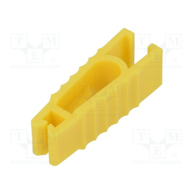 Fuse acces: extractor; yellow; polypropylene |