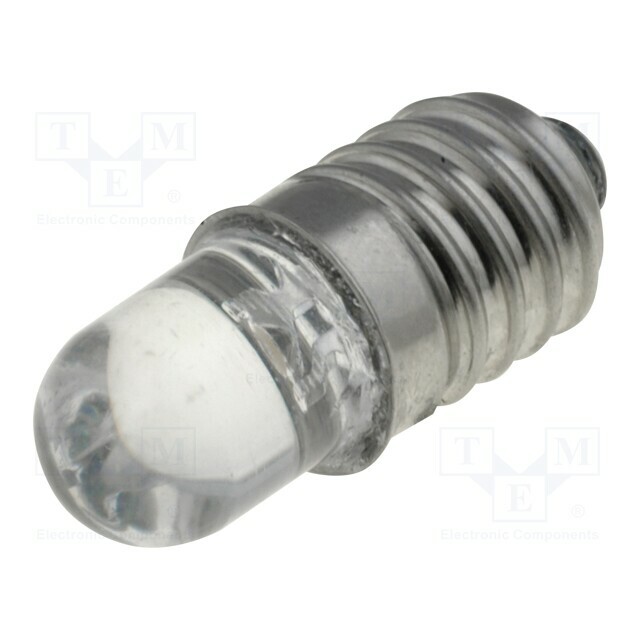 OPTOSUPPLY LED lamp; E10; white warm