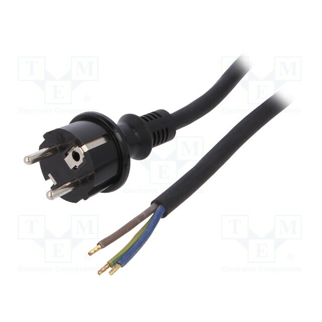 PLASTROL Cable; H05RR-F; 3x2.5mm2; CEE
