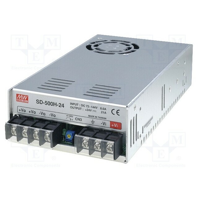 MEAN WELL Converter: DC/DC; 504W; Uin: