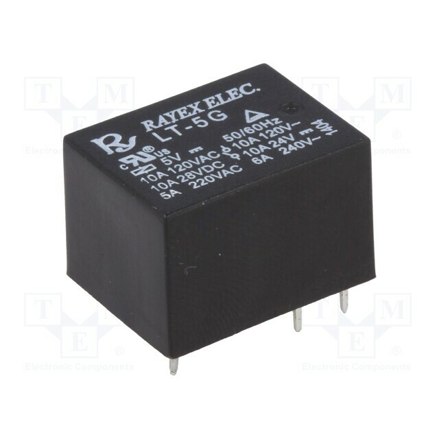 RECOY/RAYEX ELECTRONICS Relay: electromagnetic; Ucoil: 5VDC