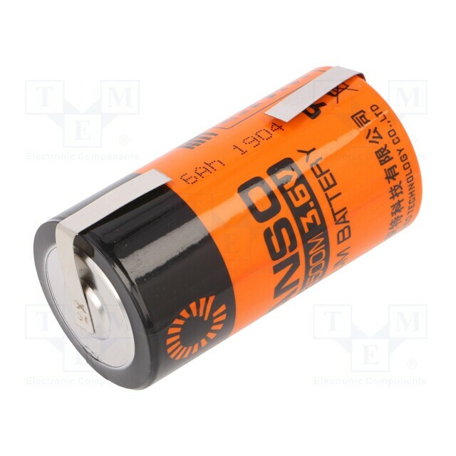 Battery: lithium; C; 3.6V; 6000mAh
