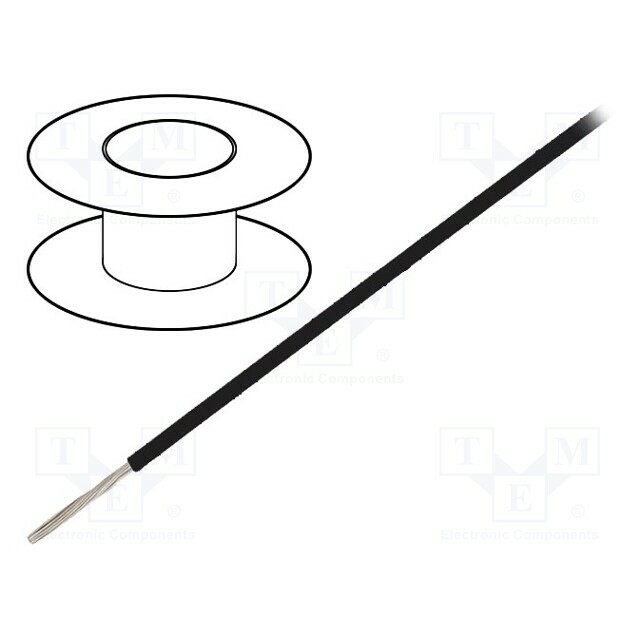 BELDEN Wire; stranded; Cu; 22AWG; TFE
