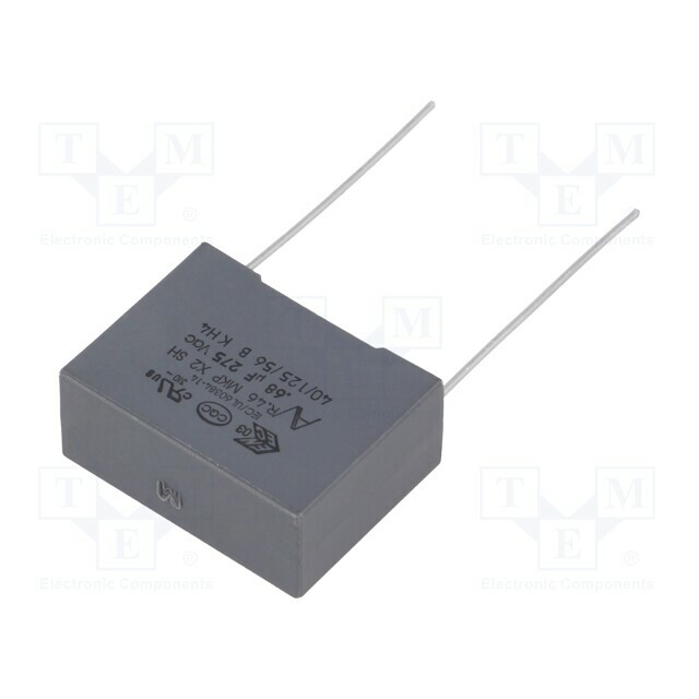 KEMET Capacitor: polypropylene; X2; R46 125C