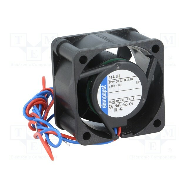 EBM-PAPST Fan: DC; 40x40x25mm; axial; 24VDC