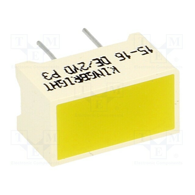 KINGBRIGHT ELECTRONIC LED backlight; yellow; Lens: