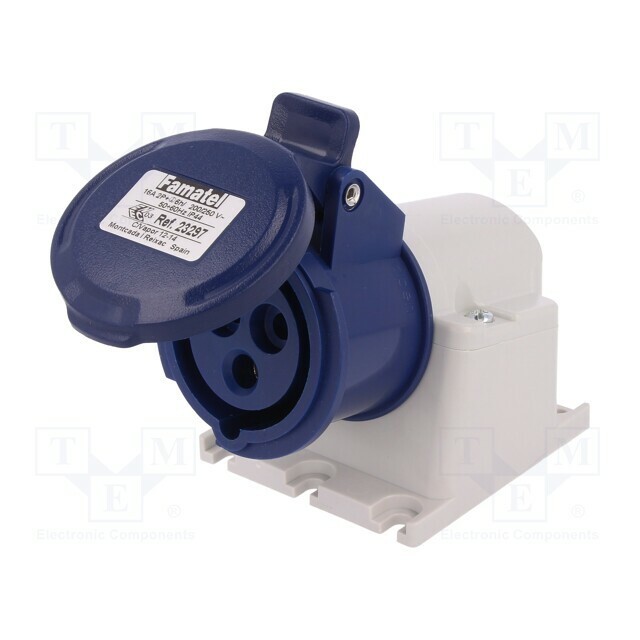 FAMATEL Connector: AC supply 3-phase; socket