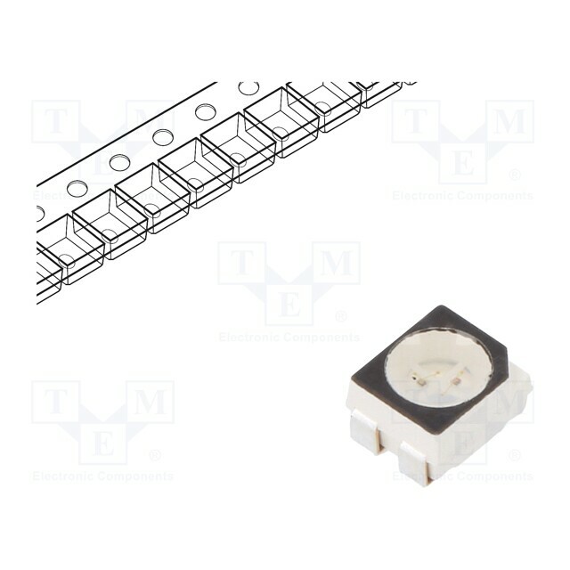 REFOND LED; yellow/yellow green; SMD; PLCC4