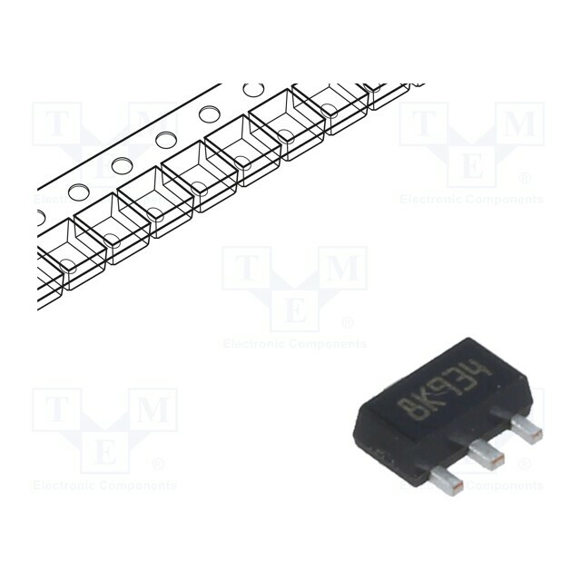 STMICROELECTRONICS IC: voltage regulator; linear,fixed