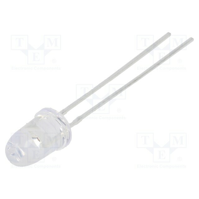 LUMEX LED; red; 5mm; 2000÷2800mcd; 30°