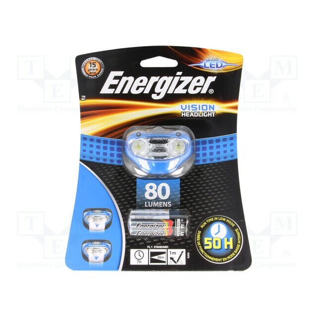 ENERGIZER Torch: LED headtorch; 200lm; 7h
