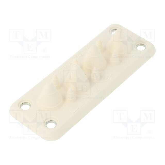 TRELLEBORG Multigate grommet; white; Holes no: