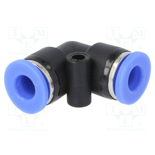 PNEUMAT Push-in fitting; angled; -0.95÷15bar