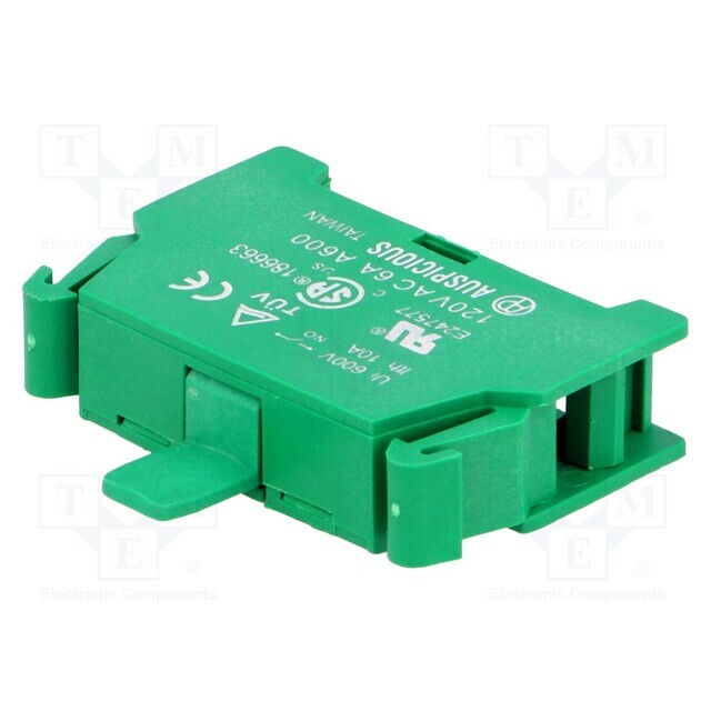 AUSPICIOUS Contact block; 22mm,30mm; front