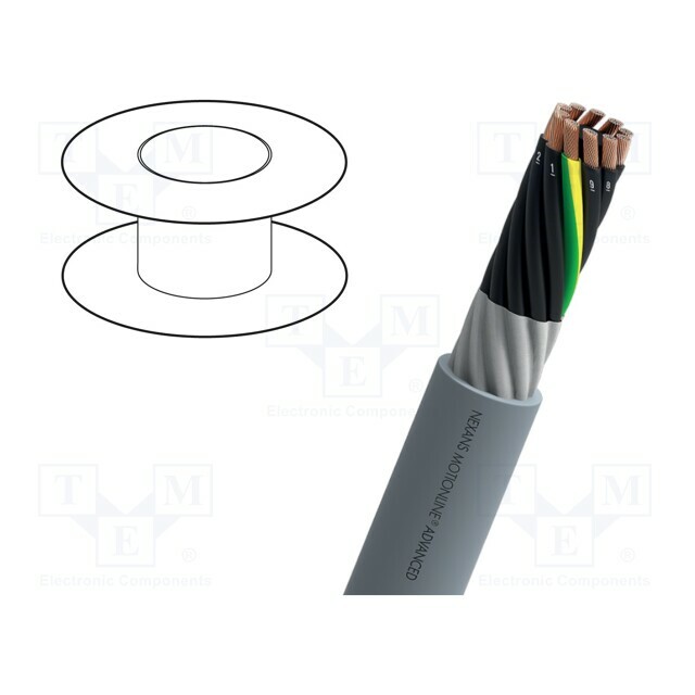 NEXANS Wire; MOTIONLINE® ADVANCED; 2x1mm2; unshielded