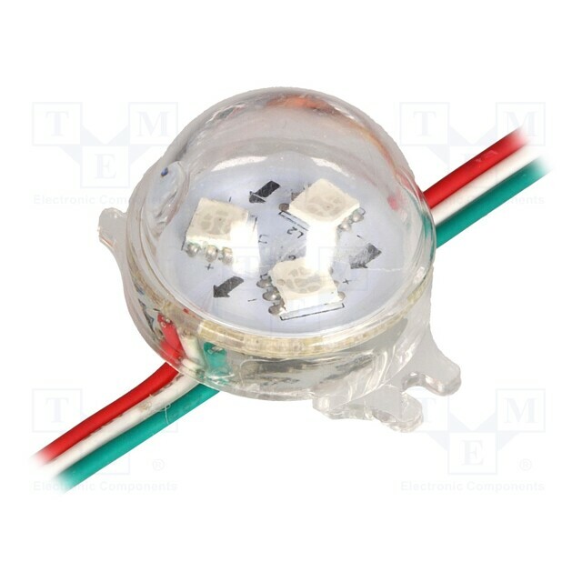 WORLDSEMI LED; RGB; IP68; No.of