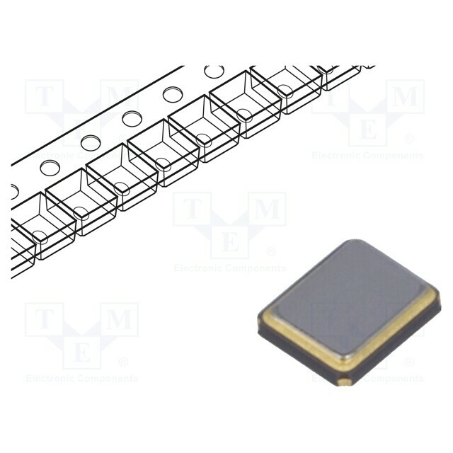 SR PASSIVES Crystal; 27MHz; SMD; 3